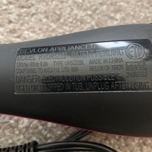 NWOT Revlon RVDR5222 Oval One-Step Hair Dryer and Volumizer - Picture 3 of 4